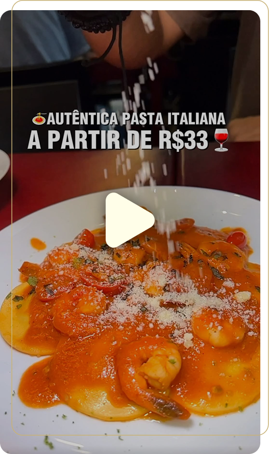 Reels Onde Comer no Rio (Vídeo Instagram)